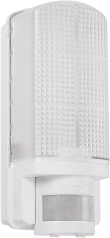 saxby Outdoor Heavy Duty White Motion LED PIR Wall Light, condition new