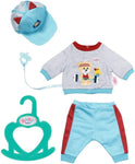 BABY Born Little Sporty Outfit Blue for 36 cm Dolls, new/scruffy pack (ref tt152)