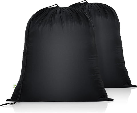 OTraki 2 PCS Drawstring Travel Laundry Bag 50x60cm, condition new, damaged, open pack, taped