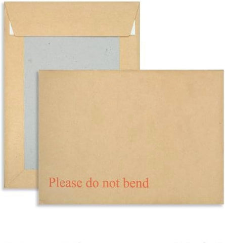 125x C5 / A5 Manilla Hard Board Back Envelopes - 229x162 mm - new