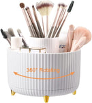 NUODWELL 360° Rotating Makeup Organiser (White）New
