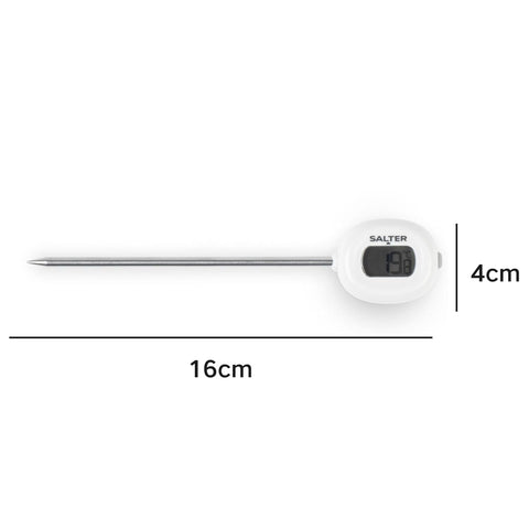 Salter Instant Read Meat Thermometer – Digital Food Thermometer, 0.1°C Precision, -45°C to 200°C- new but open box- tested