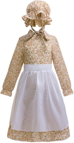 Lito Angels Kids Girls Medieval Fancy Floral Dress L, 9-10 years, New but scruffy packaging