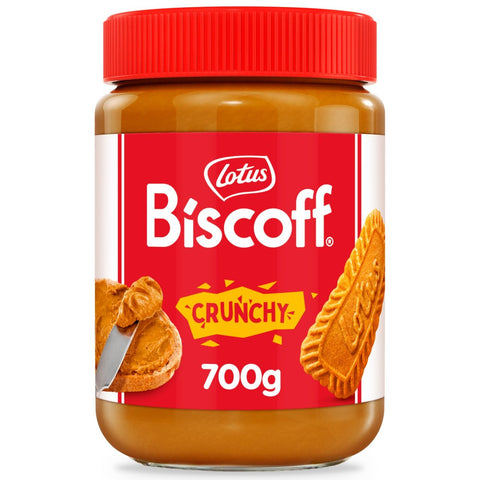 Lotus Biscoff Crunchy Spread 700g- best before 03/25