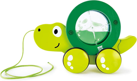 Hape HAP-E0354 Tito Pull Along Toy, Used- good, open box, some chips of paint on toy