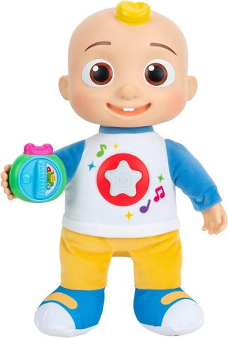 CoComelon Discover ‘N Play JJ, Feature Plush 10” JJ Doll, New, slightly scruffy box