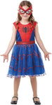 Rubie's Official Marvel Spider-Girl Deluxe Child's Costume age 5-6 years- used good some snagging, missing mask no original packaging