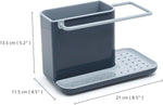 Joseph Joseph Caddy Kitchen Sink Area Organiser with Sponge Holder and Cloth Hanger - Grey- new but open/scruffy box