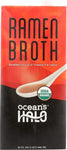 Ocean’s Halo Ramen Broth 946ml- best before 04/25- dented/scruffy pack