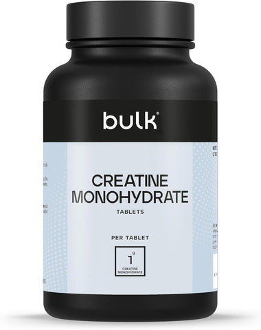 Bulk Creatine Monohydrate Tablets, 1000 mg Per Serving, Pack of 90, best before 07/25