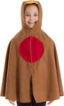 Charlie Crow Robin red breast cape costume for kids. One Size. Fits 3-8 Years  refurbished  (ref tt144)