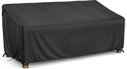 LCGOD Waterproof 3 Seat Garden Bench Covers ,236x101x89/70cm , black , new , no original packaging