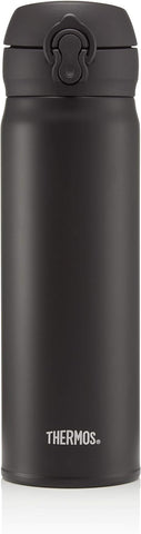 Thermos Flask, Stainless Steel, Matt Black, 470 ml, condition new