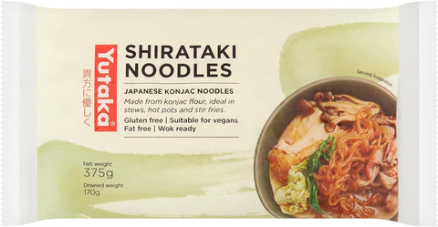 Yutaka Japanese White Shirataki Noodles 375g - best before 6/24