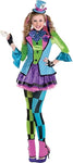 amscan Childs Sassy Mad Hatter Costume- new but open scruffy packaging