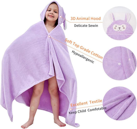 Fayscingo Baby Hooded Bath Towel, New but no original packaging