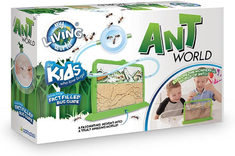 My Living World - Ant World | Discover The Amazing World Of Ants, new but magnifying bowl missing, scruffy box