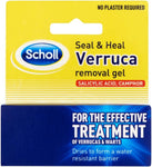 Scholl Seal & Heal Verruca Removal Gel, 10ml best before 2028