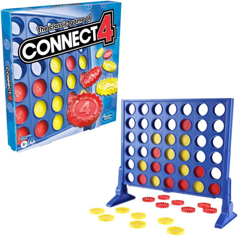 Connect 4 Strategy Board Game , like new , scruffy box