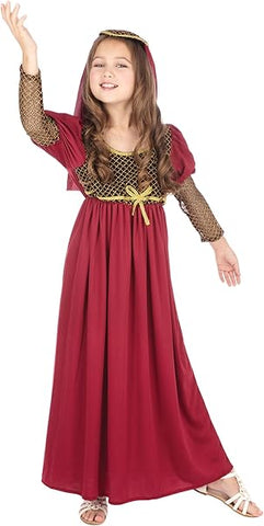 Bristol Novelty Juliet Kids Costume, 10-12 years old, New