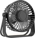 SC Products USB Desk Fans With Adjustable 3 Speeds Black, brand new