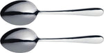 MasterClass Duo of Stainless Steel Serving Spoons, Silver, condition new, scruffy packaging