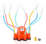 Garden Sprinkler, Funny Octopus (Red), condition new, open box