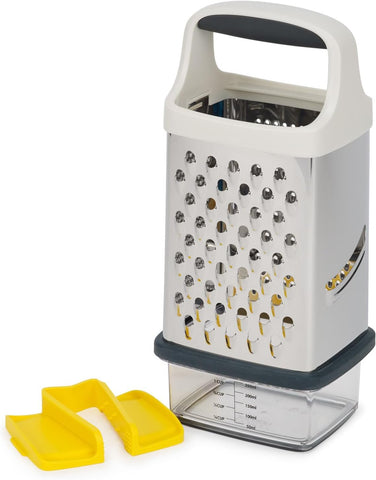 Joseph Joseph Multi-Grip Box Grater with Precision Food Grip, new condition