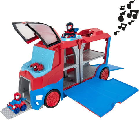 SPIDEY Marvel's Web Transporter Vehicle, Used- very good, open, scruffy box, tested