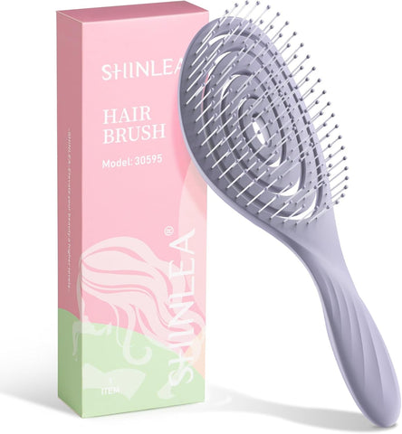 SHINLEA Hair Brush Anti Tangle Detangle, dented, scruffy box