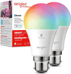 Sengled Alexa Bulb Bluetooth Multicolor B22, Smart Bulbs Work with Alexa Only, 60W Equivalent 806LM, 2 Pack, condition new, open box