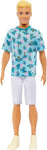 Barbie Ken Fashionistas Doll, New but open, scruffy packaging