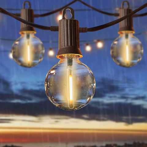 ZOTOYI 100Ft Outdoor String Lights LED Mains Powered , used very good condition ,