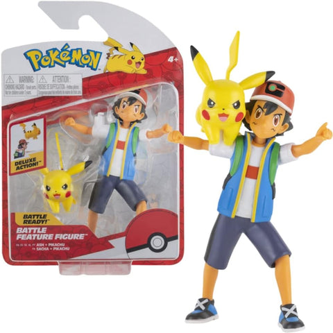 Pokémon 4.5-Inch Feature Battle Action Figure, New but open, damaged packaging