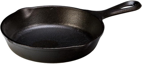 Lodge Round Skillet with Handle, 16.5 x 3.1 cm, 6.25inch, Black- new but some dust marks