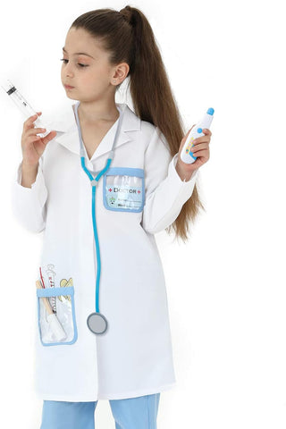Sincere Party Kids Unisex Doctor Role Play Costume 5-7years-new but no original packaging