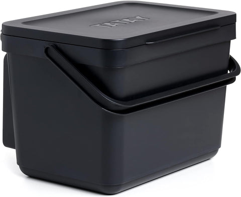 ATAY Caddy Bin with Holder, 6L Capacity,black , new , few small marks ,