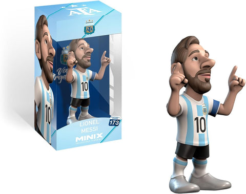 MINIX Lionel Messi Argentina 12cm Figure - New but damaged box