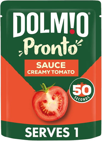 Dolmio Creamy Tomato Pouch Pasta Sauce 150g- best before 21/06/25