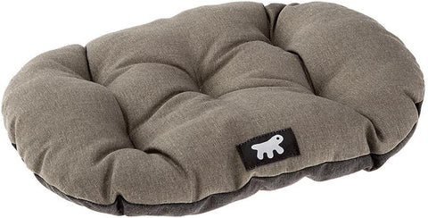 Ferplast Dog Cushion Relax Washable - in Cotton with Soft Padding, 55 x 36 cm Brown- scruffy packaging
