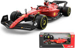 Ferrari F1 F1-75 RC Car (1:18 Scale) - 2022 Formula 1 remote control car Drivers, used-very good, open, scruffy box