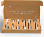 The Little Eco Company Recyclable Phillips Compatible Sonicare Toothbrush Heads, damaged, dirty box
