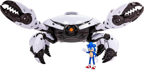 Sonic Movie 3 Crab Mech Battle Playset, New but open, scruffy box