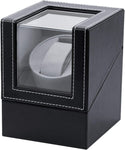 Mcbazel Automatic Watch Winder Box Single Automatic Watch Display Storage -new but open/scruffy box