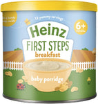 Heinz First Steps Breakfast Baby Porridge 6+ Months 240g- best before 25/09/24