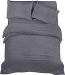 Utopia Bedding 4 Piece Double Bedding Set (Grey) condition new, no original packaging