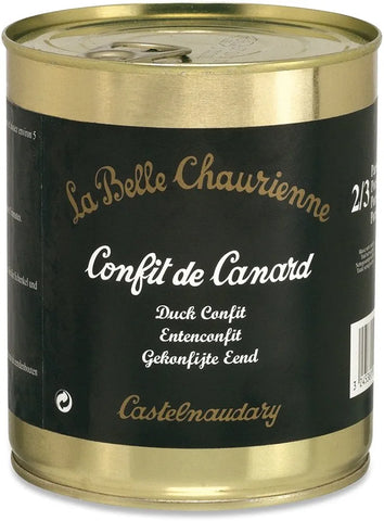 La Belle Chaurienne Duck Confit 2 legs (800g) best before 3/26 SLIGHTLY DENTED/SCRUFFY TIN