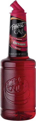 Finest Call Premium Grenadine Syrup, 1 Litre, sealed but missing top lid, best before 06/26 (Ref TG5-4)