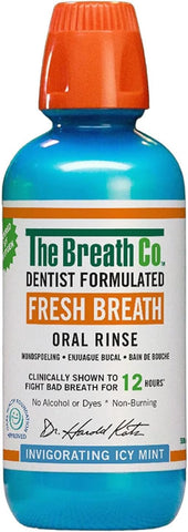 The Breath Co. Alcohol Free Mouthwash. Icy Mint Flavour, 500 ml, best before 09/27