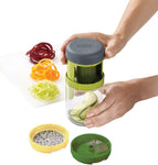 Joseph Joseph Spiro Hand Held Vegetable Slicer Spiralizer-Green- used very good